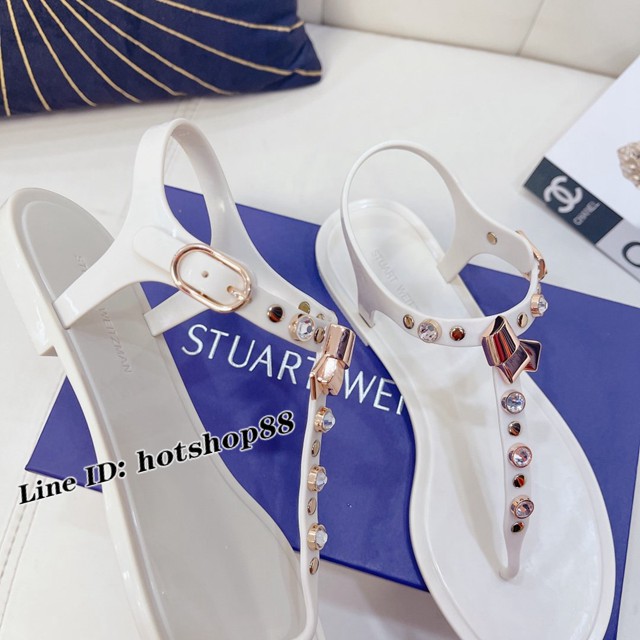 Stuart Weitzman高版本2022SS專櫃新款涼鞋 香香果凍鞋 dx2514